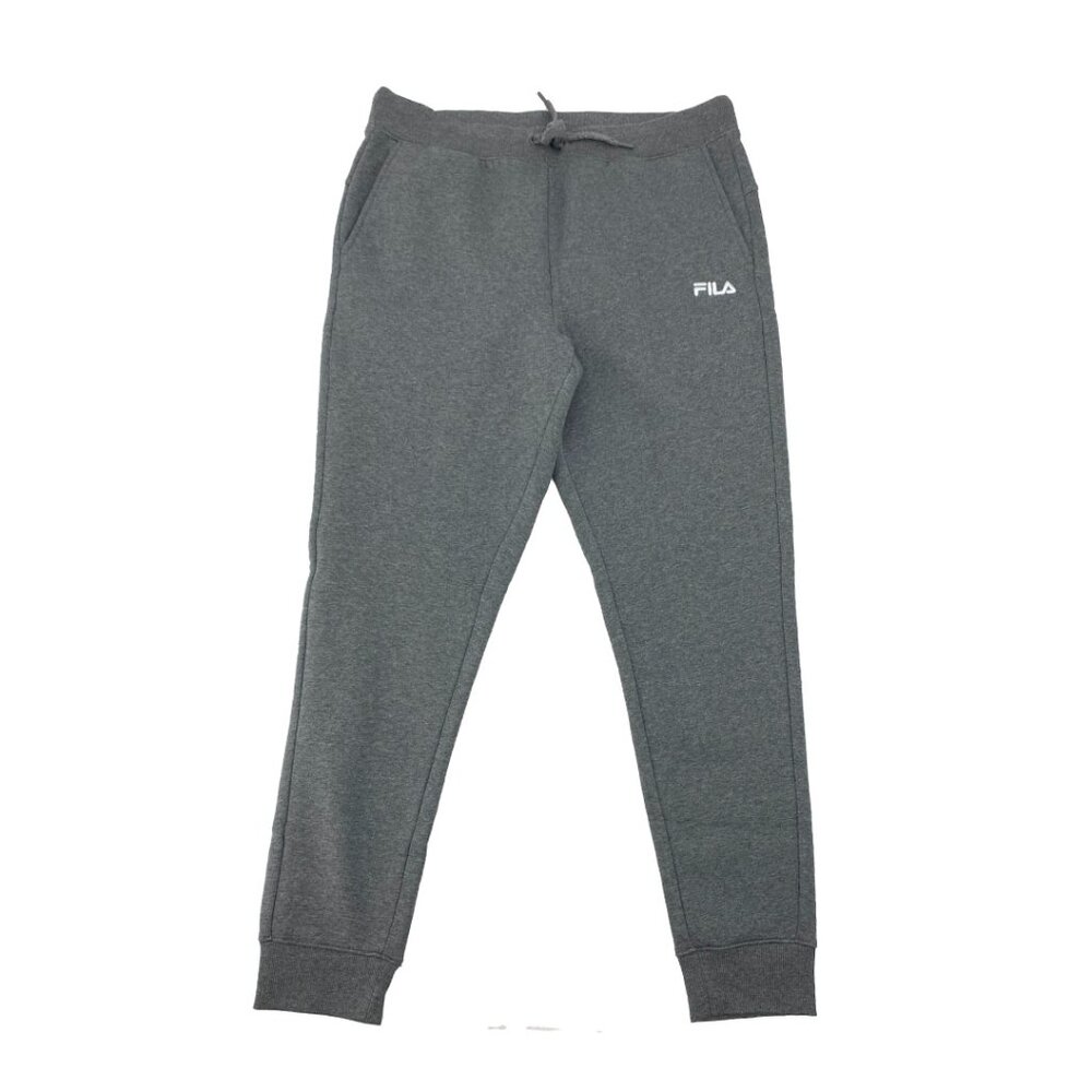 Fila Men's Grey Sweatpants with White Logo / Various Sizes